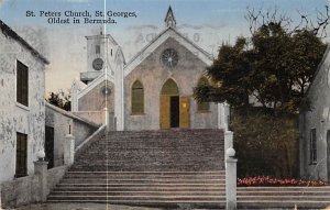 St. Peter's Church St. George's Bermuda Postal used unknown 