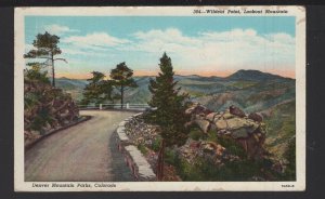 Colorado Wildcat Point, Lookout Mountain Denver Mountain Parks pm1946 ~ WB