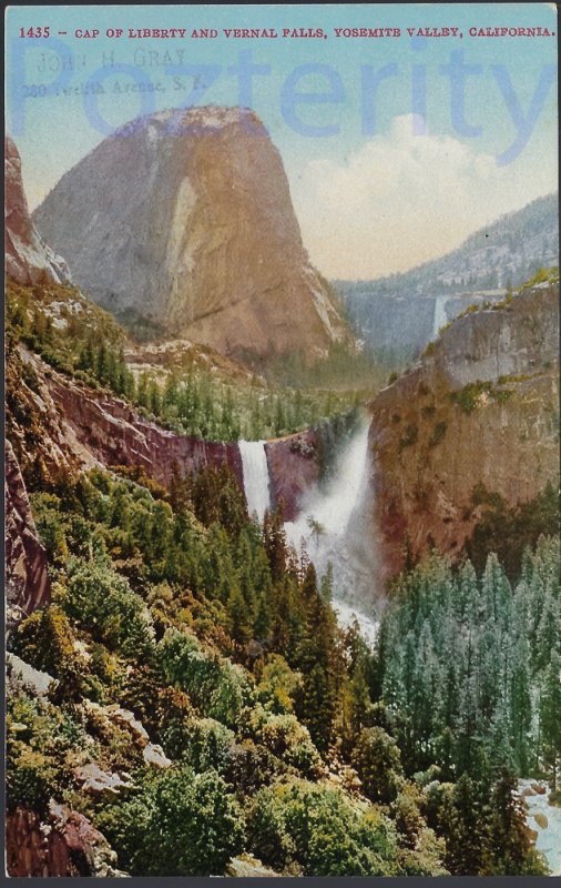 CAP OF LIBERTY YOSEMITE NATIONAL PARK