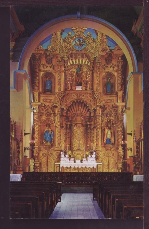 Golden Altar Church of San Jose Panama City Post Card  3123