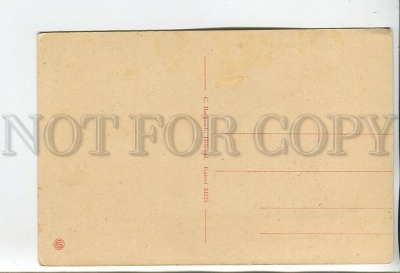 460547 Denmark Frederiksborg Vintage postcard