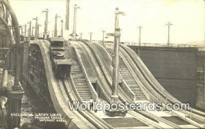 Real Photo Gatun Locks Panama Canal Panama Unused 