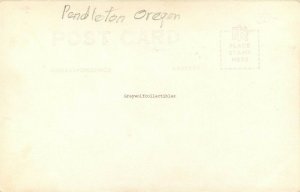 OR, Pendleton, Oregon, Main Street, Dennis Photos, RPPC