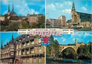  Modern Postcard Luxembourg