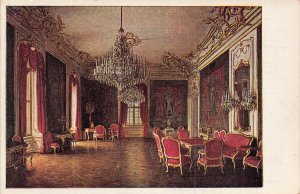 WIEN VIENNA AUSTRIA~OLD IMPERIAL CASTLE-INTERIOR VIEWS-LOT OF 4 POSTCARDS