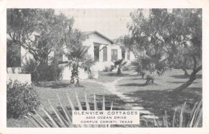 Corpus Christi Texas Glenview Cottages Vintage Postcard AA7236