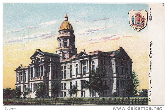 Coat of Arms, State Capitol, Cheyenne, Wyoming, 00-10´s