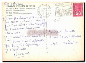 Postcard Modern colors and light of the French Riviera France miracle of natu...