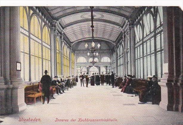 Germany Wiesbaden Inneres der Hochbrunnentrinkhalle