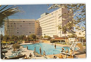 Las Vegas Nevada NV Vintage Postcard The Hotel Riviera Olympic Sized Pool