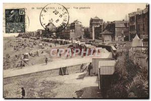 Old Postcard Saint Aubin League Vue Generale