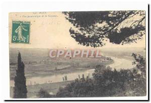 Agen Old Postcard Panoramic view of the Garonne