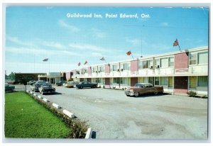 c1950's Parking View Guildwood Inn Point Edward Ontario Canada Postcard