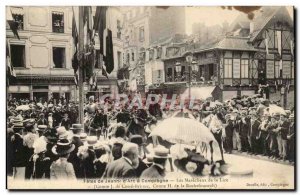 Old Postcard Compiegne festivals of Jeanne d & # 39arc The marshals of the Li...