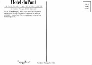 Hotel Du Pont - Wilmington, Delaware