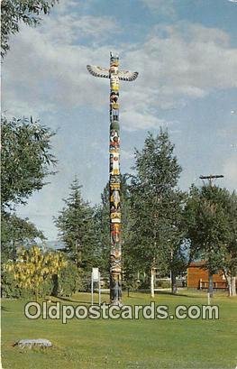 City Park Kelowna, BC Totem Pole 1962 