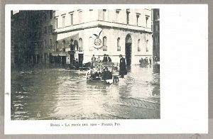 ab0484 - VINTAGE POSTCARD - ROME City: La Piena 1900 - Piazza Pia-
