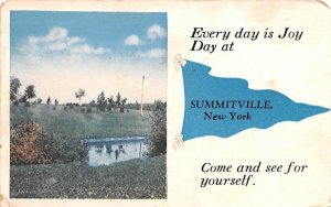 Greetings From Summitville, New York  