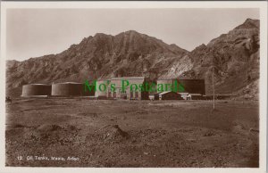 Yemen Postcard - Aden - Oil Tanks, Maala   RS34242