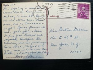 Vintage Postcard 1965 Greetings from Oklahoma