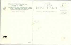 Postcard BUILDING SCENE Boston Massachusetts MA AI3017