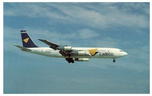Ladeco Cargo Boeing B 707 327 C at Miami International Airplane Postcard