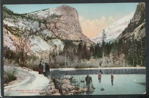 America Postcard - Mirror Lake in Winter, Yosemite, California RS14031