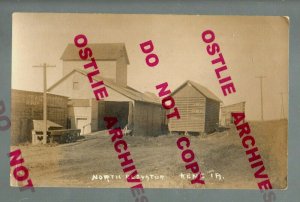 Kent IOWA RPPC c1910 GRAIN ELEVATOR nr Creston Corning Afton Lenox Clearfield