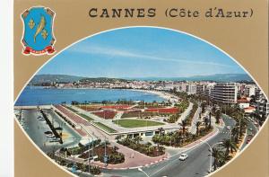 BF19944 cannes vue generale de la croisette  france front/back image