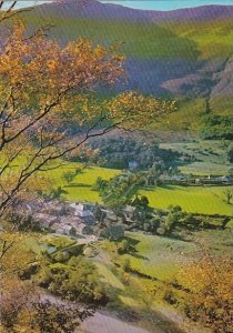 Scotland Granage Village Borrowdale From The Fells Cumberland