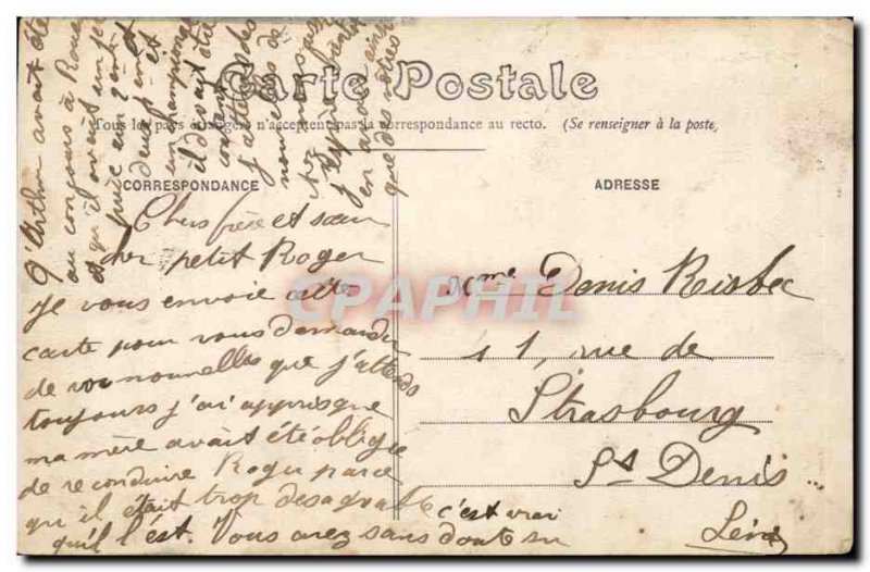 Meaux Old Postcard Le Pommier mill