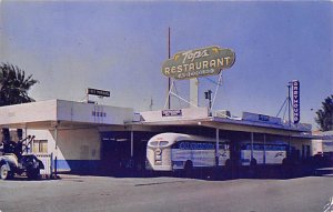 Tops restaurant and Greyhound bus depot Bus Unused 