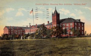 Greenwood South Carolina Lander University Wilson Hall Vintage Postcard AA66825