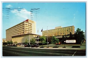 1972 Marriott Motor Hotels Exterior Roadside Atlanta Georgia GA Posted Postcard