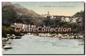 Postcard Old Lantosque Vue Generale