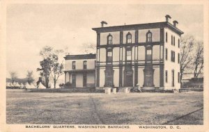 Washington DC Washington Barracks Bachelors' Quarters Vintage Postcard EE31