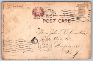 K37/ Spartanburg South Carolina Postcard c1910 East Main Street Stores 11