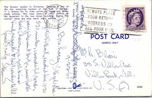 Postcard SHOP SCENE Kitchener Ontario ON AL6256