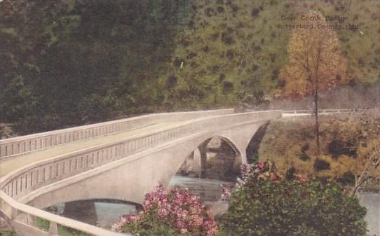 Deer Creek Bridge Hartford County Maryland Albertype Handcolored