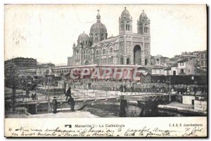 Old Postcard Marseille La Cathedrale