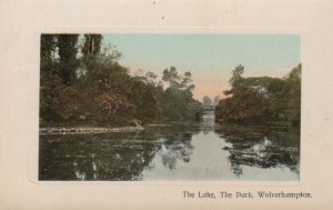 Staffordshire Postcard - The Lake, The Park, Wolverhampton   RS21758