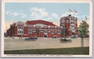 Boston, Mass., State Armory for mounted Troops, Largest Armory in the World