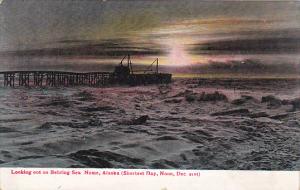 Alaska Nome Looking Out On Behring Sea