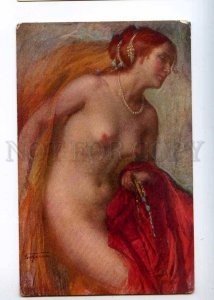 226612 NUDE Lady BELLE by CESARE FERRO old Italian ART NOUVEAU