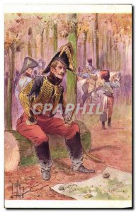 Old Postcard Fantasy Illustrator Vallet Lasalle Army