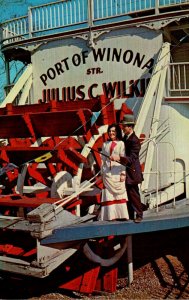 Show Boat Actors On The Julius C Wilkie Winona Minnesota