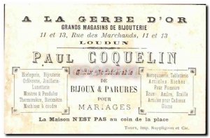 Chromo Paul Coquelin Rue loudun merchants