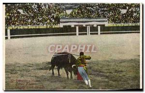 Old Postcard Bullfight Bullfight