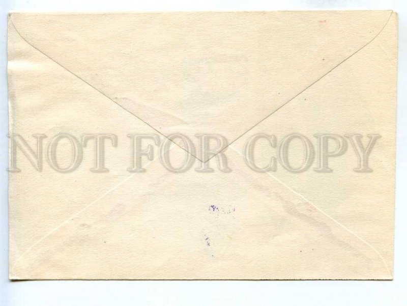 272709 POLAND 1965 Gdynia Narvik COVER NORWAY warship