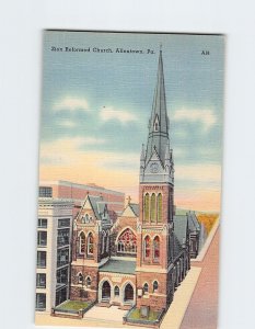 Postcard Zion Reformed Church Allentown Pennsylvania USA